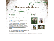 Tablet Screenshot of blommerschot.be